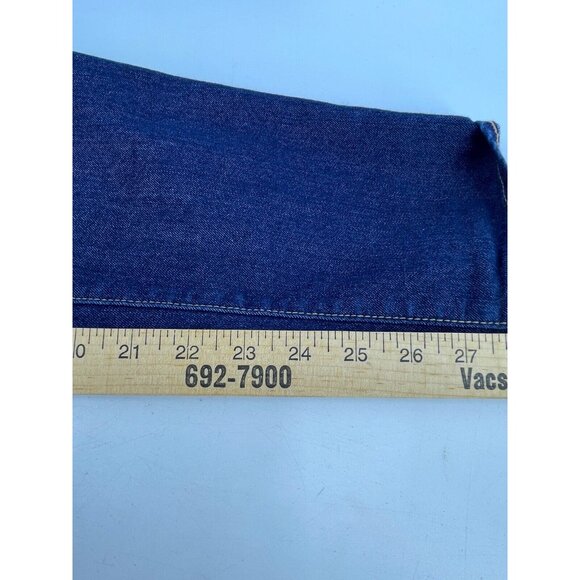 Old Navy Super Skinny Mid-Rise Women's Jeans Size 16 Regular Dark Wash Stretch - Picture 10 of 12